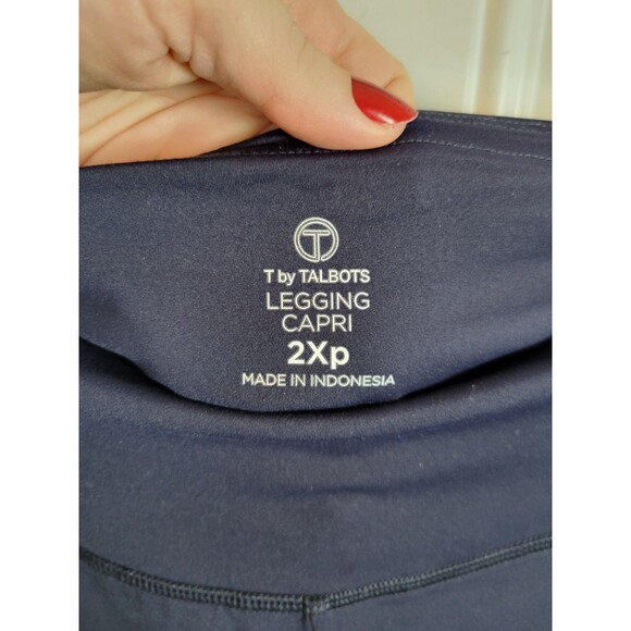 T by Talbots Plus Size Legging Capris Size 2Xp - Picture 2 of 7
